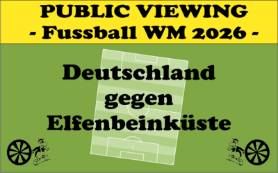 Public Viewing - Deutschland gegen Elfenbeinküste